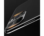 langma bling Metal Mobile Phone Back Camera Lens Cover Protective Ring for iPhone 11 Pro Max-Black for iPhone 11