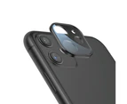 langma bling Dust-proof Phone Rear Camera Lens Protective Film Cover for iPhone 11 Pro Max-Black for iPhone 11