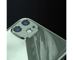 langma bling Dust-proof Phone Rear Camera Lens Protective Film Cover for iPhone 11 Pro Max-Silver for iPhone 11