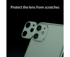 langma bling Dust-proof Phone Rear Camera Lens Protective Film Cover for iPhone 11 Pro Max-Black for iPhone 11