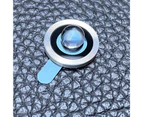 langma bling 3Pcs Camera Lens Tempered Glass Clear Anti-fingerprint Phone Camera Lens Protection Ring Screen Protector-Blue for iPhone 13 Pro Max
