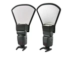 langma bling Universal Flashlight Diffuser Softbox Reflector for Canon Nikon Sony Metz Nissin-