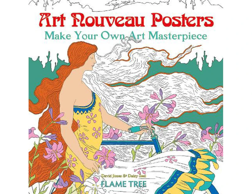 Art Nouveau Posters (art Colouring Book)
