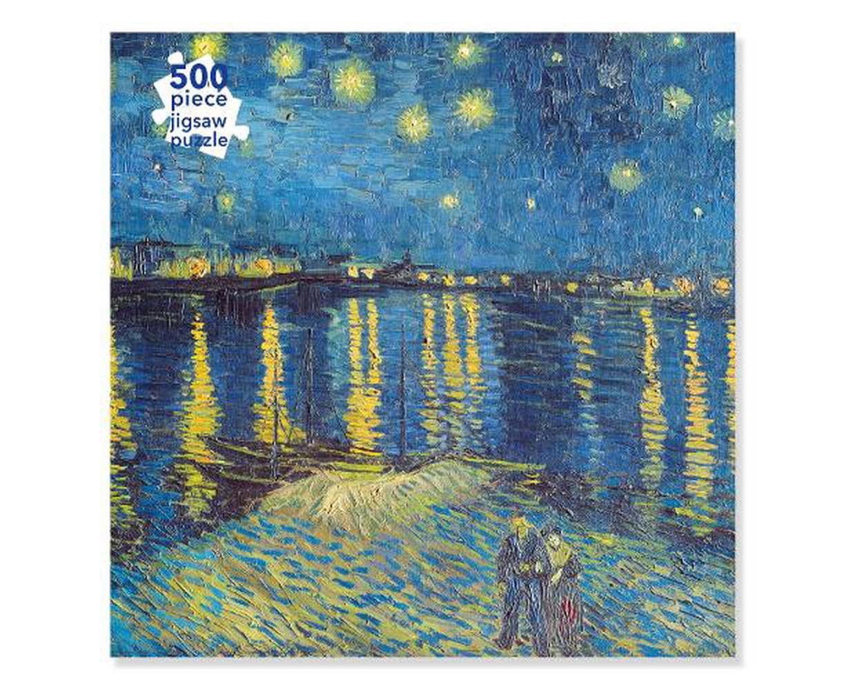 Mindbogglers Gold 1500-Piece Jigsaw Puzzle: Starry Night by Van Gogh