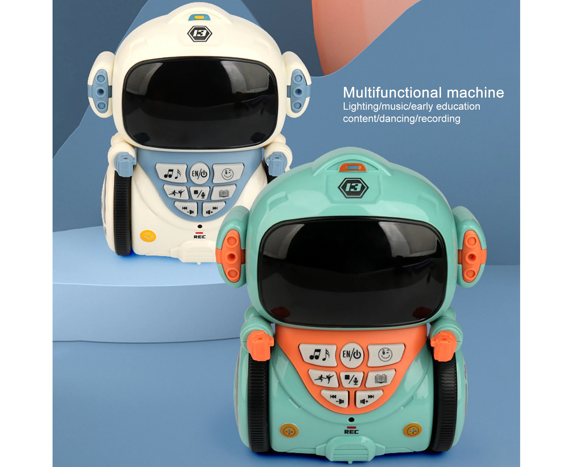 Robot Toy Multipurpose Universal Music Voice Interactive Robot Toy for Boys