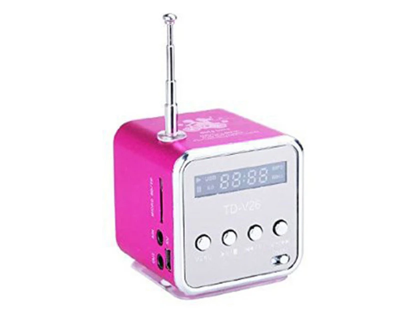 langma bling TD-V26 Mini Portable Sound Speaker TF Card FM Radio AUX Stereo Music Player-