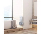 langma bling Speaker Wall Bracket Portable Clear Sound ABS Fine Workmanship Speaker Socket Stand Daily Life-White