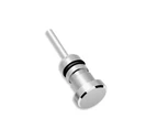 langma bling Earphone 3.5mm AUX Jack Connector Anti Dust Plug Card Removal Pin for iPhone-Silver