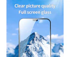 Phone Tempered Glass Anti-fingerprint Ultra-thin Mobile Phone Screen Protective Glass Private Film-Clear for iPhone 12 Pro Max