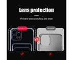 Shock-absorbing Phone Protector Card Holder Design TPU All-inclusive Antioxidant Protective Case-Transparent for iPhone 8