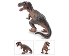 Bestjia Dinosaur Figurine Simulated Realistic Appearance Solid Home Decoration Tyrannosaurus Sculpture for Children -  Brown