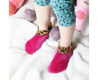 Children Super Soft Warm Bed Non-Slip Home Indoor Thick Slippers Floor Socks