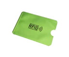 10Pcs Portable Anti-magnetic RFID Credit Bank ID Card Sleeve Protective Case Golden