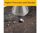 4Pcs Chamfer Countersink Deburring Hss Taper Drill Bit For Drilling Metal Wood Plastic