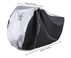 Bike Cover for 2 Bikes  190T Nylon Waterproof Bike Cover Double 2 Bicycle Cycle