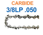 1x 3/8LP 050 60DL Semi Chisel Tungsten Carbide Chainsaw Chain