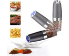 Salt And Pepper Mill Electric Pepper Mill Gravity Electric Salt And Pepper Mill 90 Degree Tilt Sensor Grinding