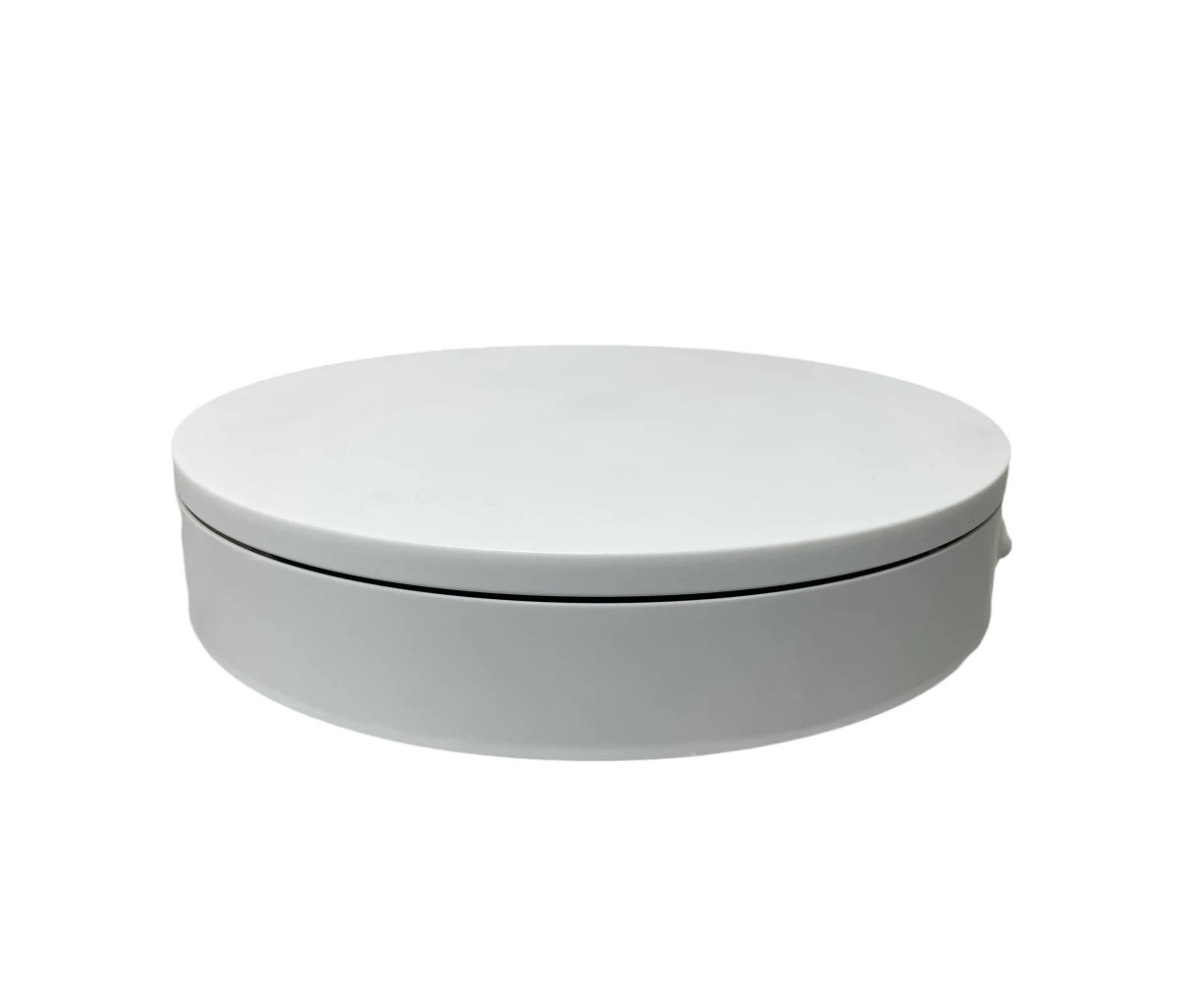 White Display Turntable 30cm