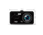 4"Car Camera Dash Cam Touch Video DVR Recorder Front and Rear Dual Camera Night Vision Parking Monitor