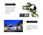 4" Full HD Dash Cam Front and Rear Camera Car DVR Touch Lens Video Recorder Parking Monitor Night Vision