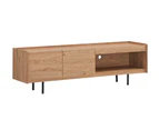 Kodu Apollo Entertainment Unit TV Cabinet TV Stand 180cm 2 doors oak woodgrain