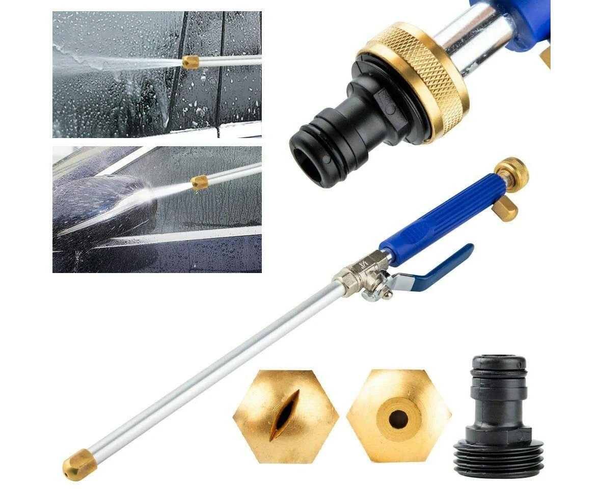 Hydro Jet High Pressure Glass Cleaner Power Washer Wand Water Hose