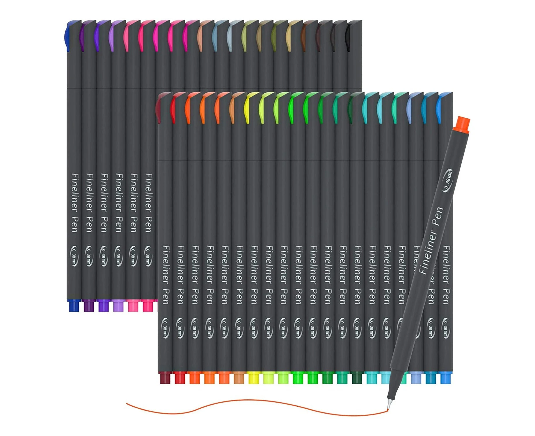 46 Pack Journal Planner Colored Pens Art Supplies