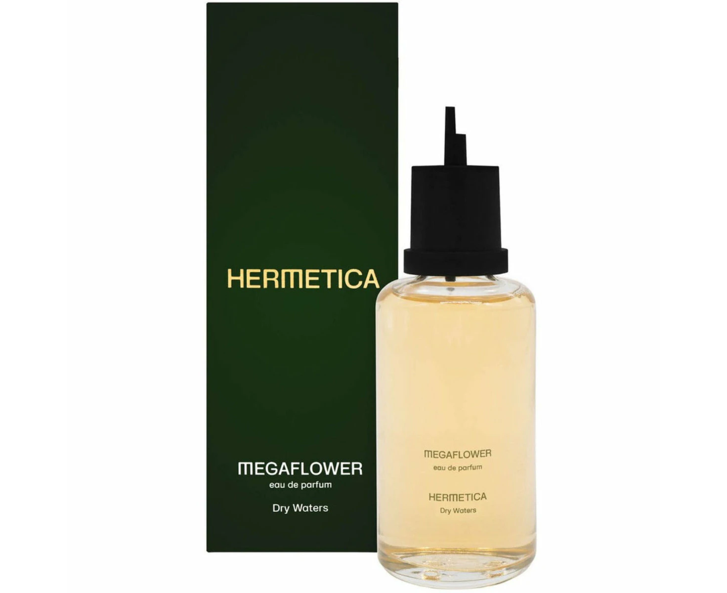 Megaflower by Hermetica Eau De Parfum Refill 3.3oz/100ml Splash New With Box