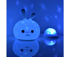 Kid/Baby Bedside Lamp - Starry Nomadic Rabbit Night Light Wireless Color Effect Adjustable Led