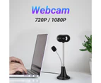 Bluebird Web Camera Night Vision Beauty Effect High Clarity 720P/1080P USB Webcam with Microphone for Live Streaming - Black A