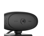 Bluebird Webcam Built-in Microphone USB Driver-free ABS 1080P Full High Clarity Web Camera for Video Conference - Black