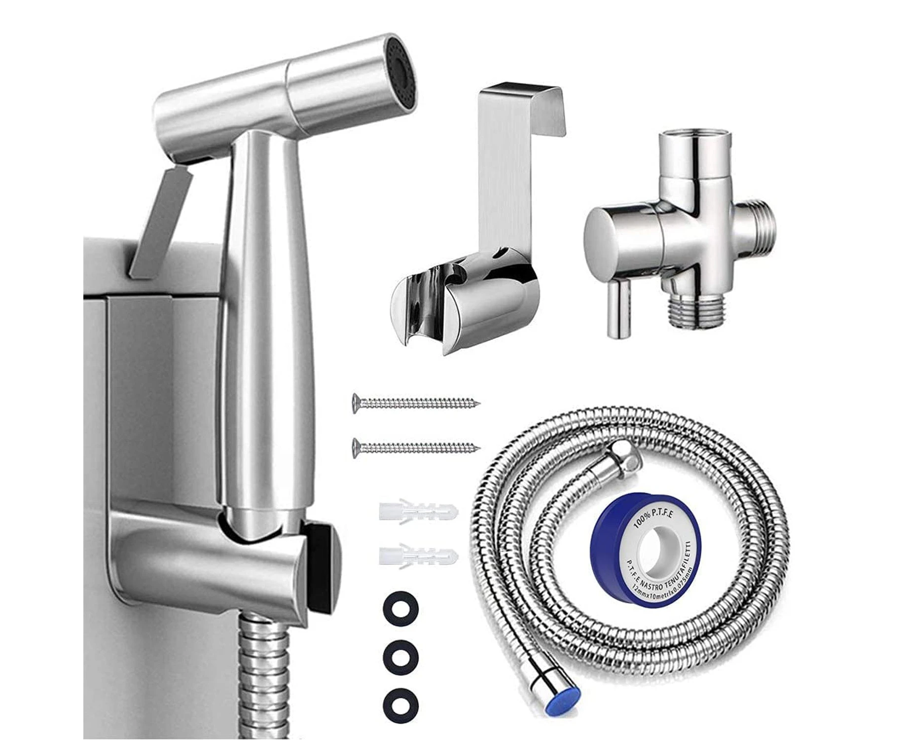 Stainless Steel Handheld Bidet Sprayer for Toilet