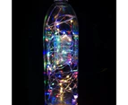 Sunshine 2/5/10m Starry String Light Bright Flexible Copper Wire Starry String Fairy Light for Wedding-Multicolor 5m