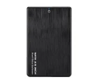 Bluebird Portable 2.5inch SATA USB 3.0 5Gbps Hard Disk Drive Container External Enclosure - Black