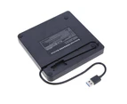 Bluebird USB 3.0 External CD-ROM DVD-RW VCD Player Optical Drive Writer for PC Computer - Black