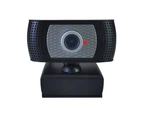 Bluebird USB 2.0 720P Webcam Camera Web Cam with Microphone for Laptop Desktop Computer - Black