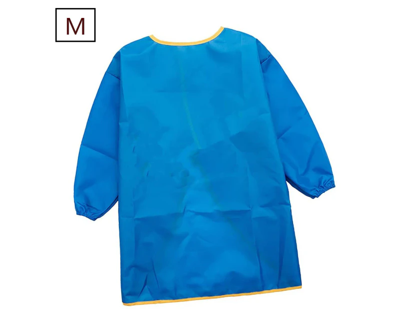 Children's painting smock, children's craft smock, children's apron-M size (suitable for height 105-130cm)