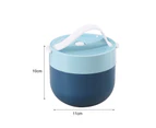 Soup Cup Food Grade Rust-proof Plastic Meal Prep Lunch Container Bowl Soup Box for Home
