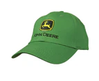 John Deere Men/Unisex One Size Logo "Nothing Runs Like a Deere" Cap/Hat Green