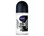 NIVEA Invisible for Black & White Original Roll-on Deodorant 50ml