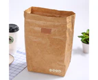 Sunshine Cold Retention Food Cooler Bag Dust-proof Aluminum Picnic Hiking Thermal Insulated Bag for Restaurant- 4
