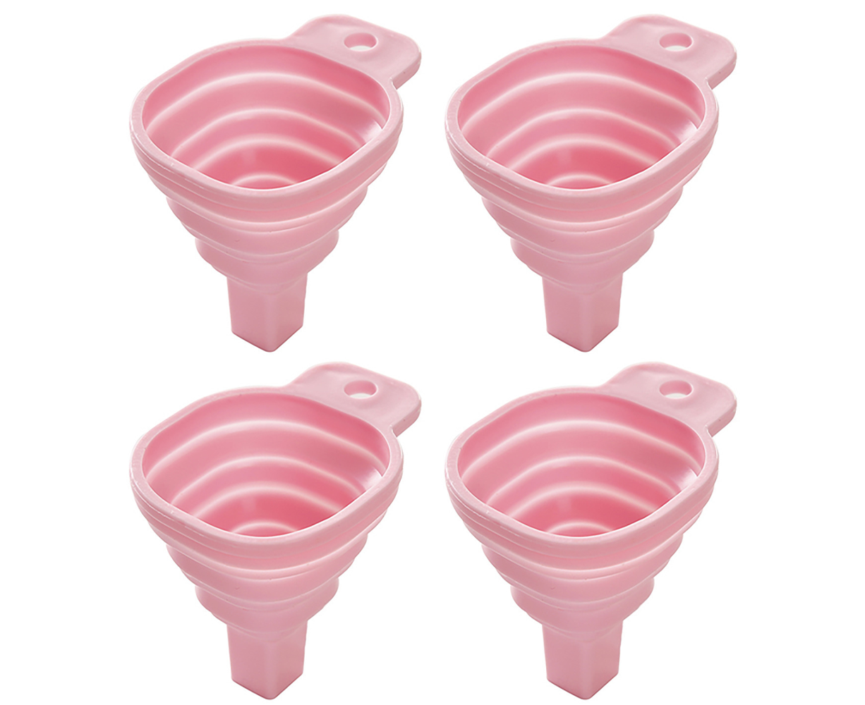 Kitchen Funnel Set Of 4 For Kitchen Use Silicone Collapsible Funnels   6412dec3d1401584059790 