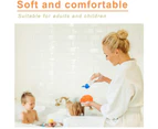3Pcs Natural Bath Sponges, Loofah Shower Sponge Body Scrubber Exfoliating Cleaning Body Sponge for Men Women Kids