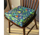 Kids Chair Cushion High Seat Pad Baby Infant Safe Booster Toddler Dinning Mat -Blue