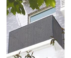 5M Balcony Privacy Screen Cover -Grey