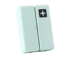 Sunshine Travel 7 Days Weekly Pill Box Foldable Medicine Holder Tablet Storage Dispenser-White