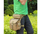 Men\'s Military Camouflage Drop Leg Bag Panel Utility Waist Belt Pouch Pack - ACU Digital