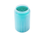 Outdoor Pet Dog Paws Cleaning Cup - Blue