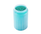Outdoor Pet Dog Paws Cleaning Cup - Green