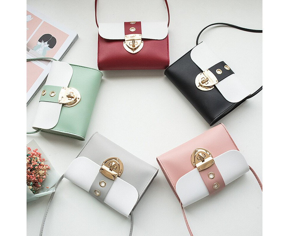 New Square Fashion Simple Clutch Bags PU Mini Handbags - TheCelebrityDresses